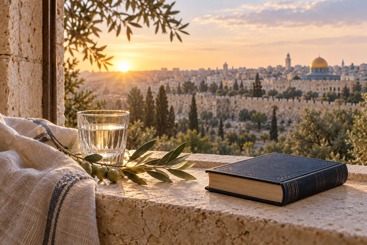 תפילה לשמירה ולישועה — נוסח המיוחס לרבי יהודה קצין — המחשה